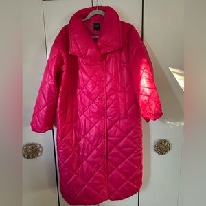 Quilted Long Coat